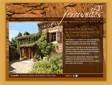 Tablet Screenshot of farmhousefrance.com